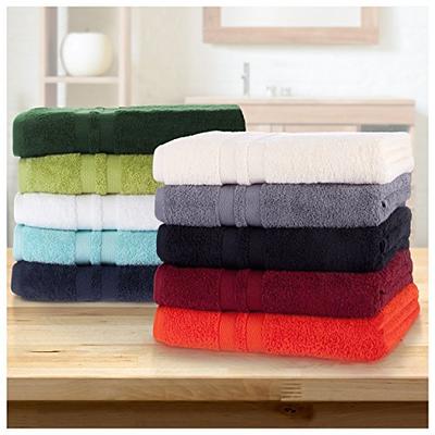 Superior Cotton Towel Set, Includes 2 Bath Towels and 2 Bath Sheets,  Perfect for Bathroom, Shower, Spa, Guest Bath, Daily Use, Soft, Absorbent