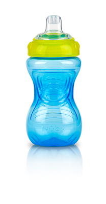 Nuby Easy Grip Soft Spout Sippy Cup - 3 Pack