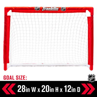 Franklin Sports Mini Hockey Rink Set, Half Rink Knee Hockey Goal