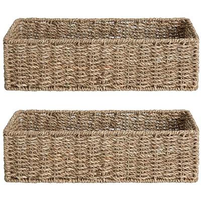 OIAHOMY Storage Basket, Storage Baskets for Shelves, Cotton Rope Baskets  for Storage, Woven Basket for Toys,Towel Baskets for Bathroom - 14.8 * 9.8  * 8.8,Gradient Dark - Yahoo Shopping