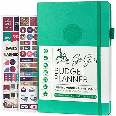 Budget Planner - Monthly Budget Book 2024 with Expense & Bill Tracker -  Undated 12 Month Financial Planner/Account Book to Take Control of Your  Money