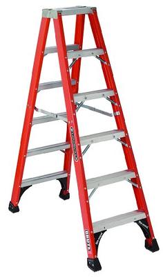 Louisville Ladder 225 lb Duty Rating Aluminum Step Ladder, 6ft