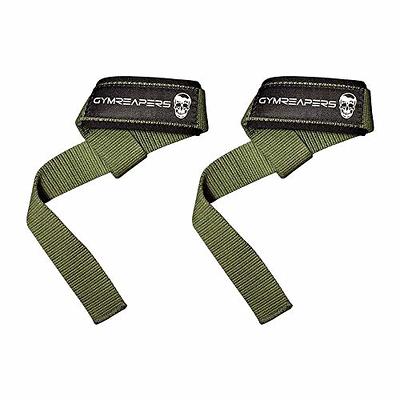 Dojo Weight Lifting Straps - Cotton Neoprene Padded Cushion Wrist