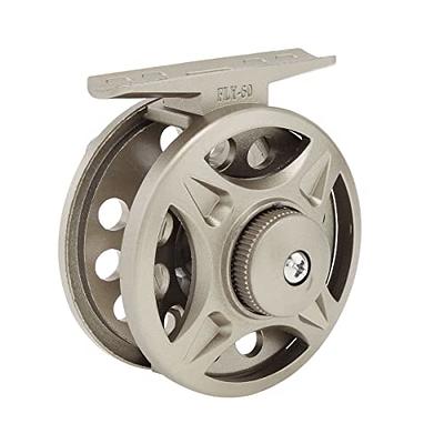 OriGlam Fly Fishing Reel Fishing Wheel, Fly Ice Fishing Reel