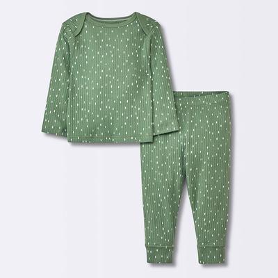 Grayson Collective Toddler Girls' Dot Quilted Crew Long Sleeve Top