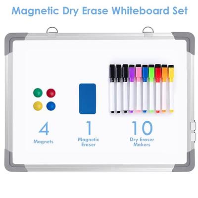 Small Dry Erase White Board – TANKEE 12 x 16 Magnetic Hanging