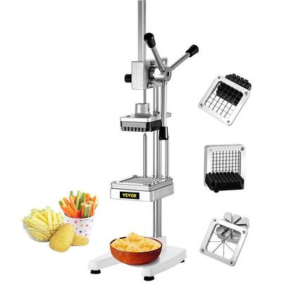 VEVOR Commercial Chopper Commercial Vegetable Chopper with 4-Blades Fruits Dicer