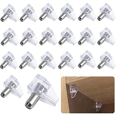 50 Pack Shelf pegs, 5mm Shelf pins, Cabinet Shelf pegs, Shelf pegs for  Shelves