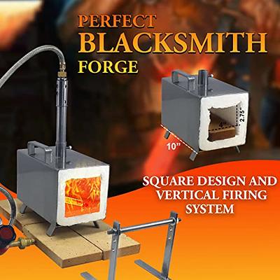 How about my starter propane/firebrick forge scheme