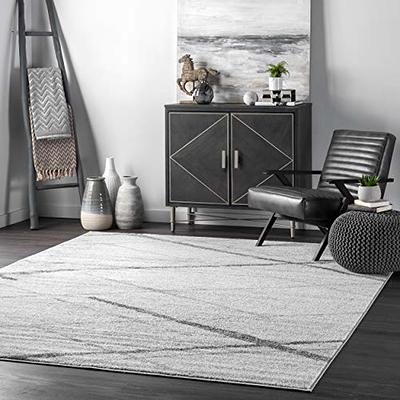 Adiva Rugs Machine Washable Area Rug for Living Room, Bedroom, Bathroom, Kitchen, Printed Vintage Home Decor, Floor Decoration Carpet Mat (Terra