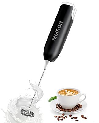 BeEcone Store Rechargeable Milk Frother Handheld with USB-C Cable, Electric  Drink Mixer, 14000RPM Powerful Electric Whisk/Coffee Frother for Latte,  Matcha, Protein Powder, Hot Chocolate (Black) - Yahoo Shopping