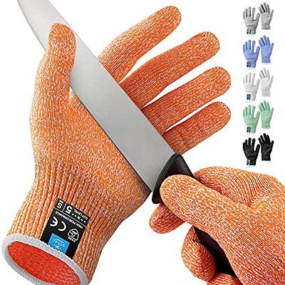 Dowellife Cut Resistant Gloves Food Grade Level 5 Protection, Safety  Kitchen Cuts Gloves for Oyster Shucking, Fish Fillet Processing, Mandolin