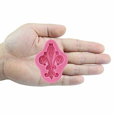 Funshowcase Mini Sizes Roses Flower Fondant Candy Silicone Mold for  Sugarcraft Cake Decoration, Cupcake Topper, Polymer Clay, Soap Wax Making
