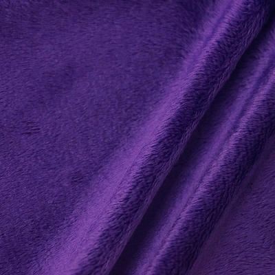 Purple Minky Fabric