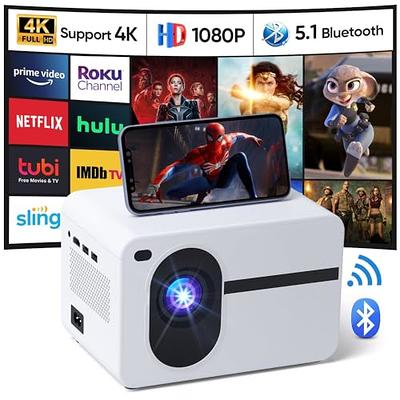 Mini Projector, HD Portable Projector 1080P Full HD Supported