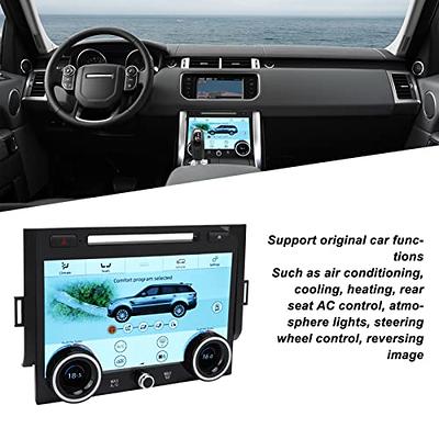  Air Conditioning LCD Touch Screen, AC Climate Control Panel  10in Rear Seat Temp Adjust Quick Response Cooling Heating for Automotive :  Automotive
