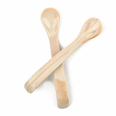 Bella Tunno Wonder Spoons - Soft Baby Spoon Set Safe for Baby Teething & Toddler  Spoons, Food-Grade BPA Free Silicone Self Feeding Spoon 2pk, Love Food  Critic 