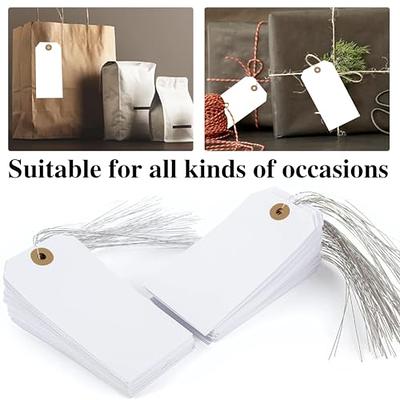 LeadSeals 100 Plastic Tags Shipping Tags Water Proof Tags for Labeling  Shipping Labels Security Seals Writable Marker Ties Hanging Tags Storage  Tag with One Marker Pen (White) - Yahoo Shopping