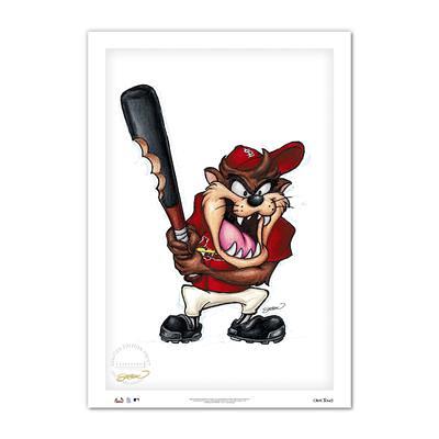 St. Louis Cardinals 12 x 16 Cooperstown Logo Art Print