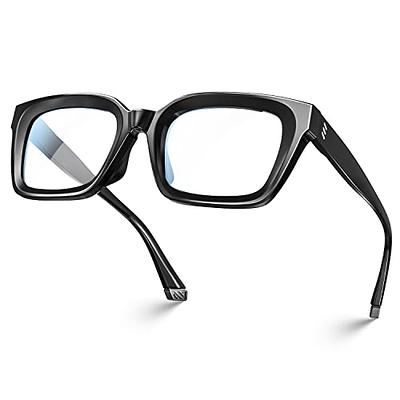  VISOONE Square Full Rim Blue Light Blocking Glasses