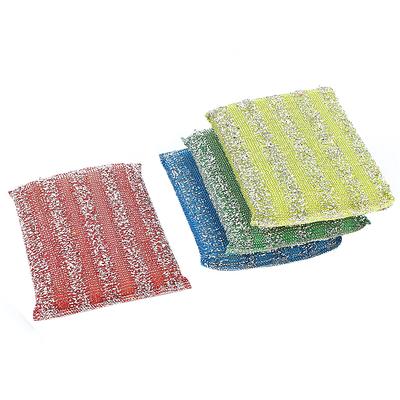 Jetec Scrub Pads Scouring Pads Sponge Dish Scrubber Scouring Pads Cleaning  Non Scratch Pads for Kitchen Scrubbers Dishes Cleaning (Green, 40 Pieces)