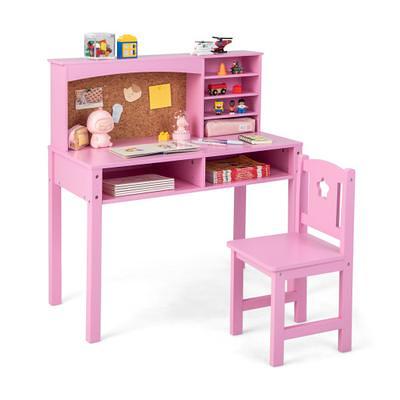 Kids' Highlands Desk with Hutch White - Hillsdale Furniture