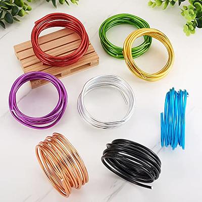 KISSITTY 8 Rolls 6 Gauge Aluminum Wire for Crafting Sculpting Wire Wrapping  Jewelry Making Metal Craft Wire for Sun Catchers Frames Garden Outdoor  Decorating - Yahoo Shopping