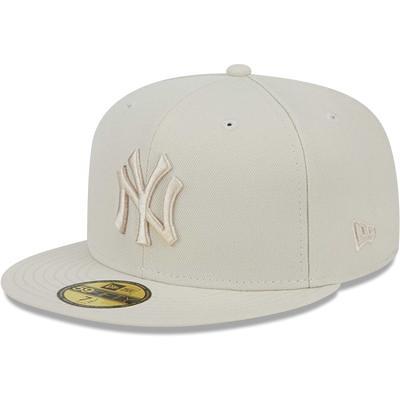 Men's New Era Khaki/Olive York Yankees Pink Undervisor 59FIFTY Fitted Hat