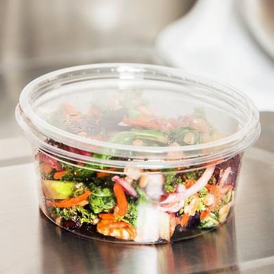 8 oz Clear Round Deli Containers