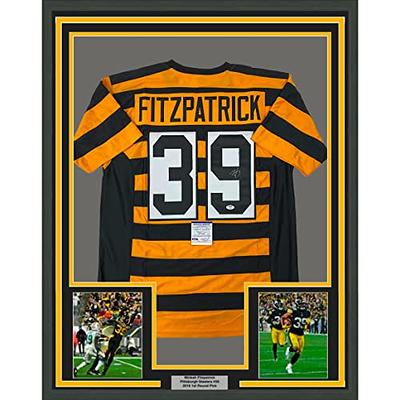 Autographed/Signed Minkah Fitzpatrick Pittsburgh Bumble Bee Jersey PSA/DNA  COA