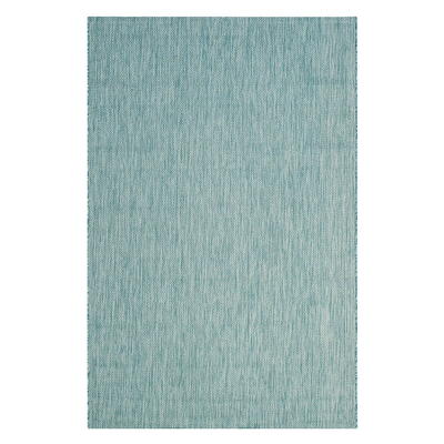 2'x5' Runner Aqua Shield Squares Indoor/Outdoor Doormat Camel - Bungalow  Flooring