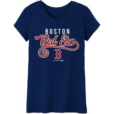 Boston Red Sox Refried Apparel Women's Sustainable Fitted T-Shirt - Navy