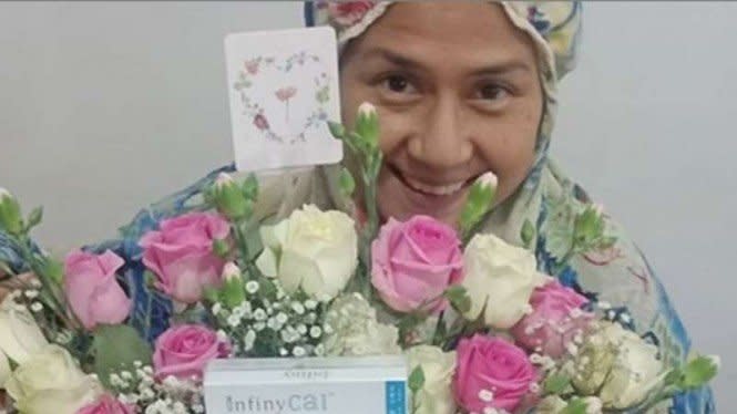 Ada Tumor Dalam Kepala Ria Irawan yang Bikin Sulit Bicara