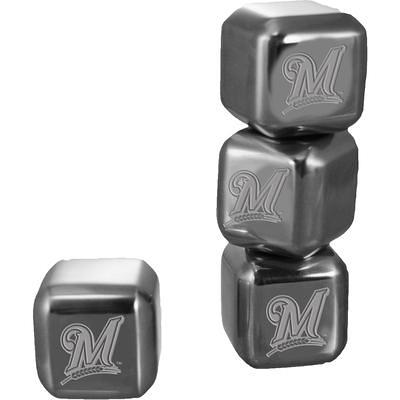 Milwaukee Brewers Stainless Steel Canyon Can Holder