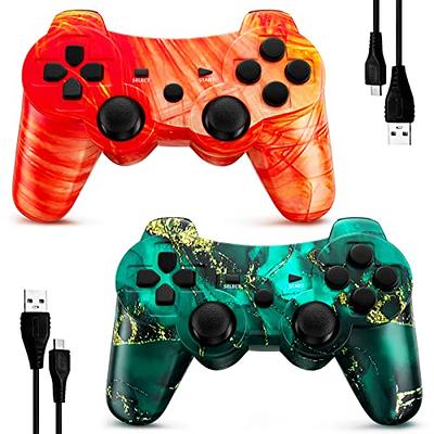 Kolopc Wireless Controller Compatible For PS3 Console, Double