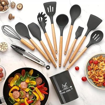 Fashionwu kitchen utensils set, 27pcs cooking utensils set, non