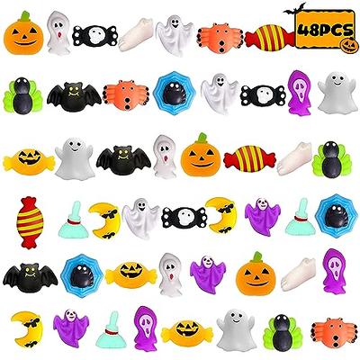 48Pcs Halloween Party Favors for Kids, Sticky Hands Halloween Goodie Bag  Stuffers Pinata Fillers Skeleton Halloween Treats Non Candy Halloween Toys