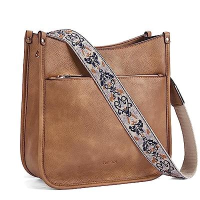  Crossbody Bags for Women Trendy,Vegan PU Leather