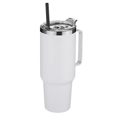 Simple Modern Voyager 16oz Stainless Steel Travel Mug with Insulated Flip Lid Powder Coat Black