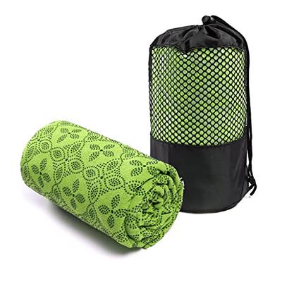 LULOSK Yoga Towel, Hot Yoga Mat Towel - Sweat Absorbing Non-Slip for Hot  Yoga, Pilates and Workout with Upgraded Clover-Shaped Grip Dots (72 * 32  inches, Green) - Yahoo Shopping