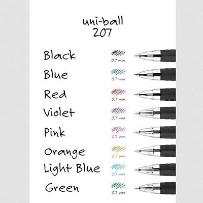 Uniball Signo 207 Designer Retractable Gel Pen, 10 Assorted Ink Pens, 0.7mm  Medium Point Gel Pens Office Supplies, Ink Pens, Colored Pens, Fine Point,  Smooth Writing Pens, Ballpoint Pens - Yahoo Shopping