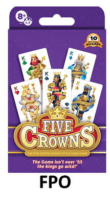 Playmonster Five Crowns - The Five-Suited Rummy-Style Card Game