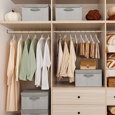 GRANNY SAYS Bundle of 2-Pack Linen Closet Storage Organizers & 2