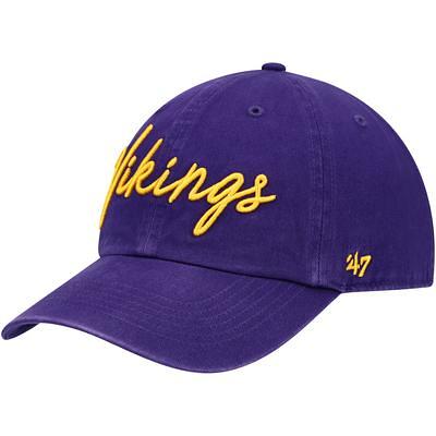 '47 Men's Minnesota Vikings Clean Up Black Adjustable Hat