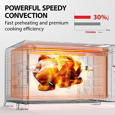 6 Slice Digital Convection Oven with Rotisserie