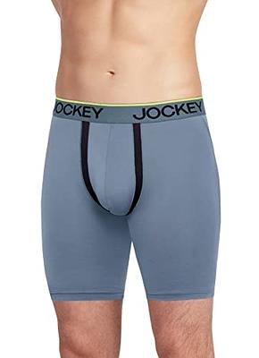Jockey Men's Underwear Chafe Proof Pouch Microfiber 8.5 Long Leg
