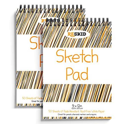 Reskid Sketch Pad (9 x 12 inches) - 50 Sheets, 2-Pack - Kids Drawing Paper,  Drawing and Coloring Pad for Kids, Kids Art Supplies - Yahoo Shopping