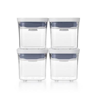 OXO Steel POP Big Square Short 1.1-Qt. Food Storage Container - Macy's