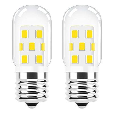 LED Microwave Light Bulb Over Stove Appliance 8206232A 40W Incandescent  Equivalent, E17 LED Bulb Dimmable for Refrigerator, Range Hood, 3W 380LM  Warm White 3000K, T7 Intermediate Base, Pack of 2 - Yahoo Shopping