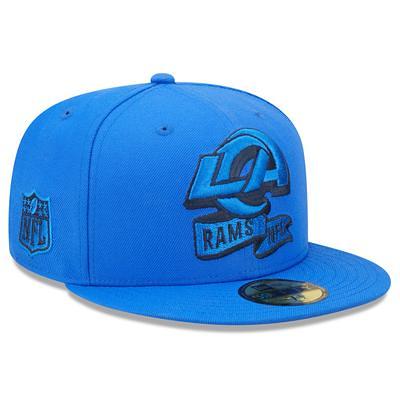 Men's New Era Gold/Royal Los Angeles Rams 2023 Sideline 9FIFTY Snapback Hat